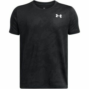 Under Armour TECH VENT JACQUARD TEE Fiú sport póló, fekete, méret M kép