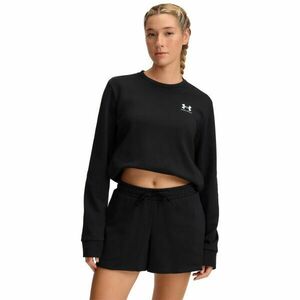 Under Armour RIVAL TERRY CREW Női könnyű pulóver, fekete, méret S kép