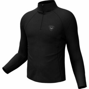 Rossignol CLASSIQUE 1/2 ZIP Férfi garbó, fekete, méret kép