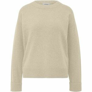 s.Oliver KNITTED PULLOVER Női kötött pulóver, bézs, méret kép