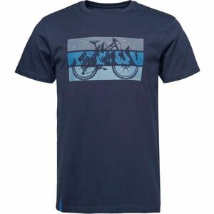 LOAP BRUM Férfi póló, sötétkék, méret kép