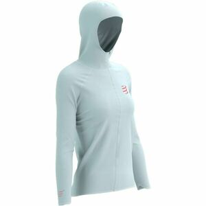 Compressport HURRICANE WATERPROOF 10/10 JACKET W Női vízálló futódzseki, szürke, méret kép