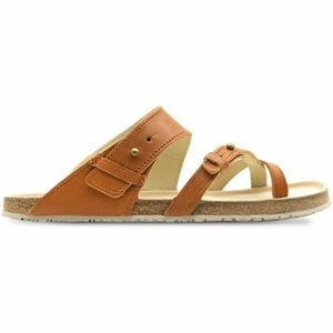 AYLLA CHALLAKU Női papucs, barna, méret kép