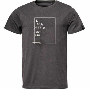 LOAP BOHOR Férfi szabadidős póló, sötétszürke, méret kép
