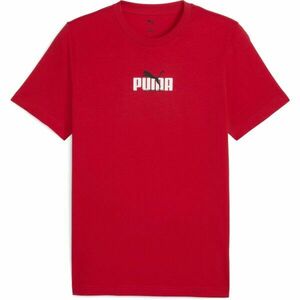 Puma GRAPHIC WORDING TEE Férfi póló, piros, méret kép