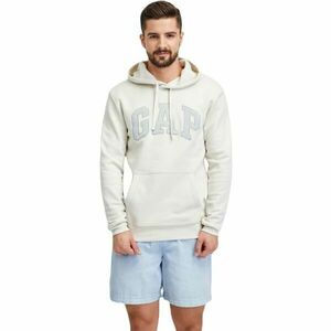 GAP V-HERITAGE Férfi pulóver, fehér, méret kép