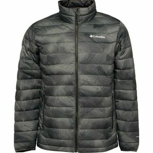 Columbia POWDER LITE™ II PRINTED JACKET Férfi télikabát, sötétszürke, méret kép