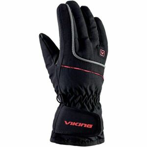 Viking KEVIN Gyerek síkesztyűk, fekete, méret kép