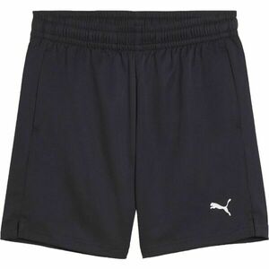 Puma TAD ESSENTIALS WOVEN SHORTS B Fiú rövidnadrág sportoláshoz, sötétkék, méret kép