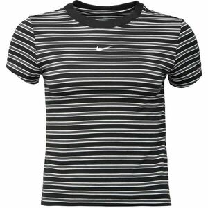 Nike SPORTSWEAR CHILL KNIT Női póló, fekete, méret kép