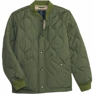 GAP QUILTED Fiú kabát, khaki, méret kép