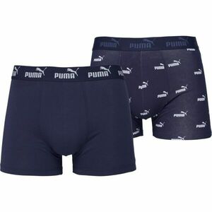 Puma ELEMENTS MEN BOLD LOGO BOXERS 2P Férfi boxeralsó, sötétkék, méret kép