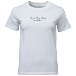 Converse CHUCK TAYLOR GRAPHIC Női top, fehér, méret kép