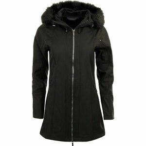 ALPINE PRO CRADA Női softshell kabát, fekete, méret kép