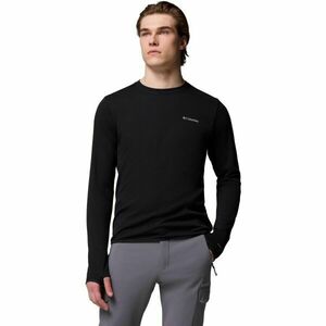 Columbia TECH TRAIL UTILITY WARM LS CREW Férfi funkcionális póló, fekete, méret kép