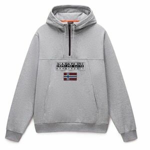 Napapijri BURGEE Férfi pulóver, szürke, méret kép