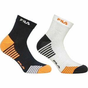 Fila QUARTER HALF TERRY Unisex zokni, fekete, méret 35-38 kép