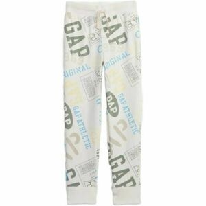 GAP V-SPR PRT LOGO Fiú melegítőnadrág, fehér, méret kép