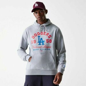 New Era LA DODGERS MLB WORDMARK HOODIE Férfi pulóver, szürke, méret kép