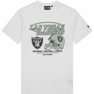 New Era LAS VEGAS RAIDERS NFL GRAPHIC Férfi póló, fehér, méret kép