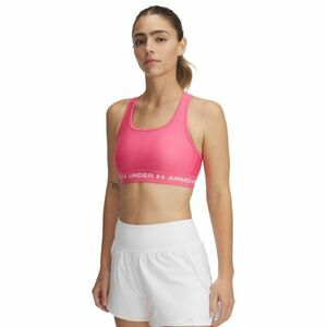 Under Armour CROSSBACK MID BRA Női melltartó, rózsaszín, méret S kép
