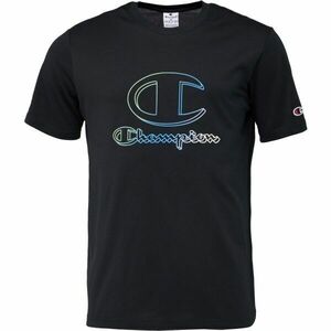 Champion SS TEE Férfi póló, fekete, méret kép