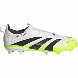 adidas PREDATOR LEAGUE LL FG/MG J Gyerek futballcipő, fehér, méret 37 1/3 kép