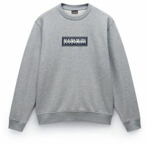 Napapijri B-BOX LOGO Férfi pulóver, szürke, méret kép