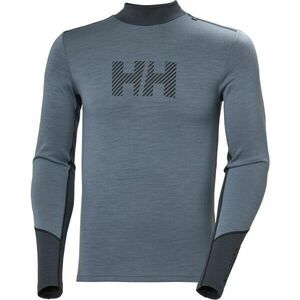 Helly Hansen LIFA MERINO MIDW LOG Férfi köztes réteg, sötétkék, méret kép