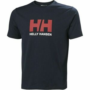 Helly Hansen HH LOGO T-SHIRT Férfi póló, sötétkék, méret kép