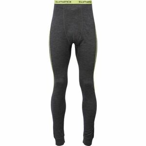 Klimatex BITRE MERINO Férfi merinó aláöltözet, sötétszürke, méret kép