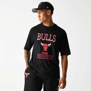 New Era CHICAGO BULLS NBA Férfi póló, fekete, méret kép