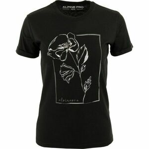 ALPINE PRO NUNA Női póló, fekete, méret kép