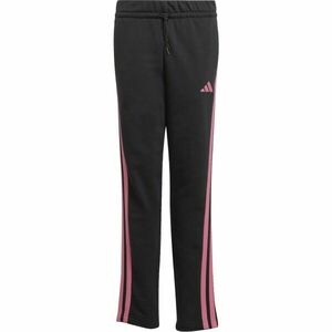 adidas ESSENTIALS 3-STRIPES FLEECE PANTS Junior melegítőnadrág, fekete, méret kép