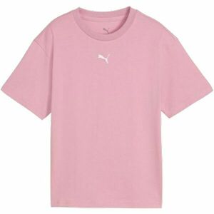 Puma ESSENTIALS BOXY TEE G Lány póló, rózsaszín, méret kép