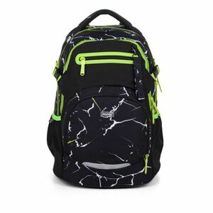 Oxybag ELECTRIC Iskolai hátizsák, fekete, méret kép