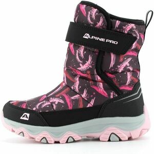 ALPINE PRO BENICO Gyerek téli cipő, rózsaszín, méret kép