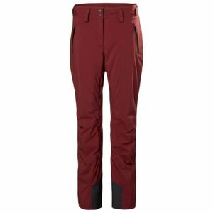 Helly Hansen W LEGENDARY INSULATED PANT Női sínadrág, bordó, méret kép