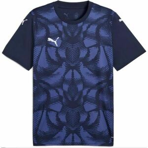 Puma TEAMGLORY JERSEY Férfi futballmez, sötétkék, méret kép