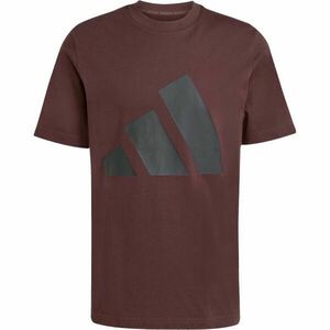 adidas M BL SJ TEE Férfi póló, bordó, méret kép