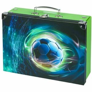 BAAGL FOOTBALL BALL Összehajtható laminált karton kisbőrönd, zöld, méret kép