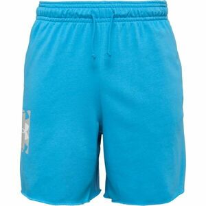 Under Armour RIVAL TERRY LOGO Férfi rövidnadrág, kék, méret kép