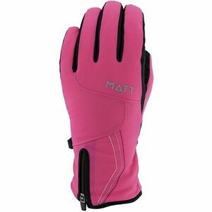 Matt ANAYET JUNIOR GLOVES Gyerek síkesztyű, rózsaszín, méret 12Y kép