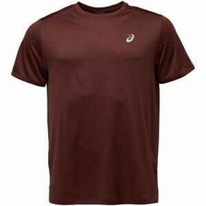 ASICS ASICS CORE SS TOP Férfi futópóló, bordó, méret XXL kép