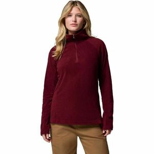 Columbia GLACIAL IV HALF ZIP Női outdoor pulóver, bordó, méret kép