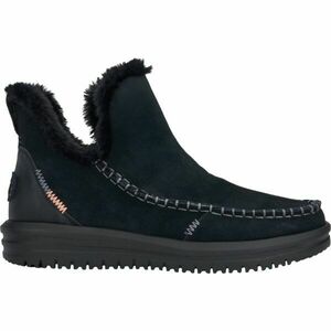 HEY DUDE CAMDEN SUEDE Női szabadidőcipő, fekete, méret kép