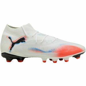 Puma FUTURE 8 PRO FG/AG Férfi stoplis focicipő, fehér, méret 41 kép