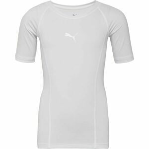 Puma LIGA BASELAYER TEE SS JR Fiú funkciós póló, fehér, méret kép