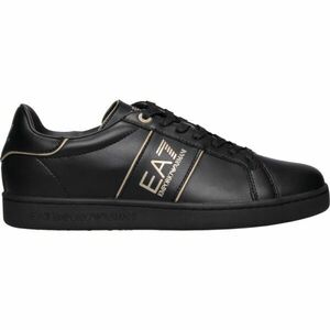EA7 CLASSIC LOGO Férfi bőrcipő, fekete, méret 44 kép