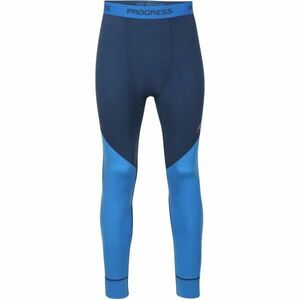 PROGRESS MERINO LT Férfi funkcionális merinó aláöltözet, kék, méret kép